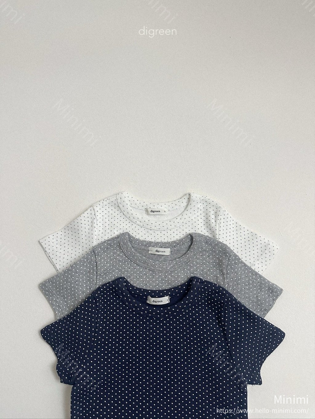 digreen Emily Dot Tee 細節圖 2