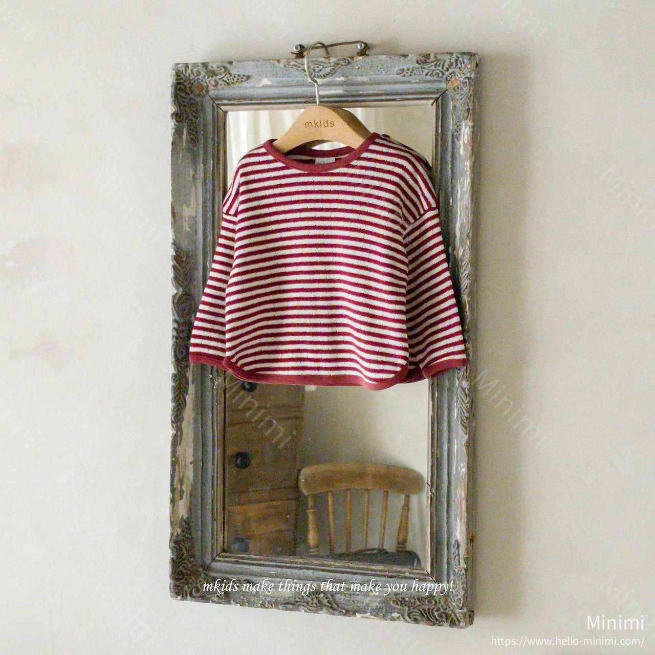 mkids Bonbon Stripe Tee 細節圖 1