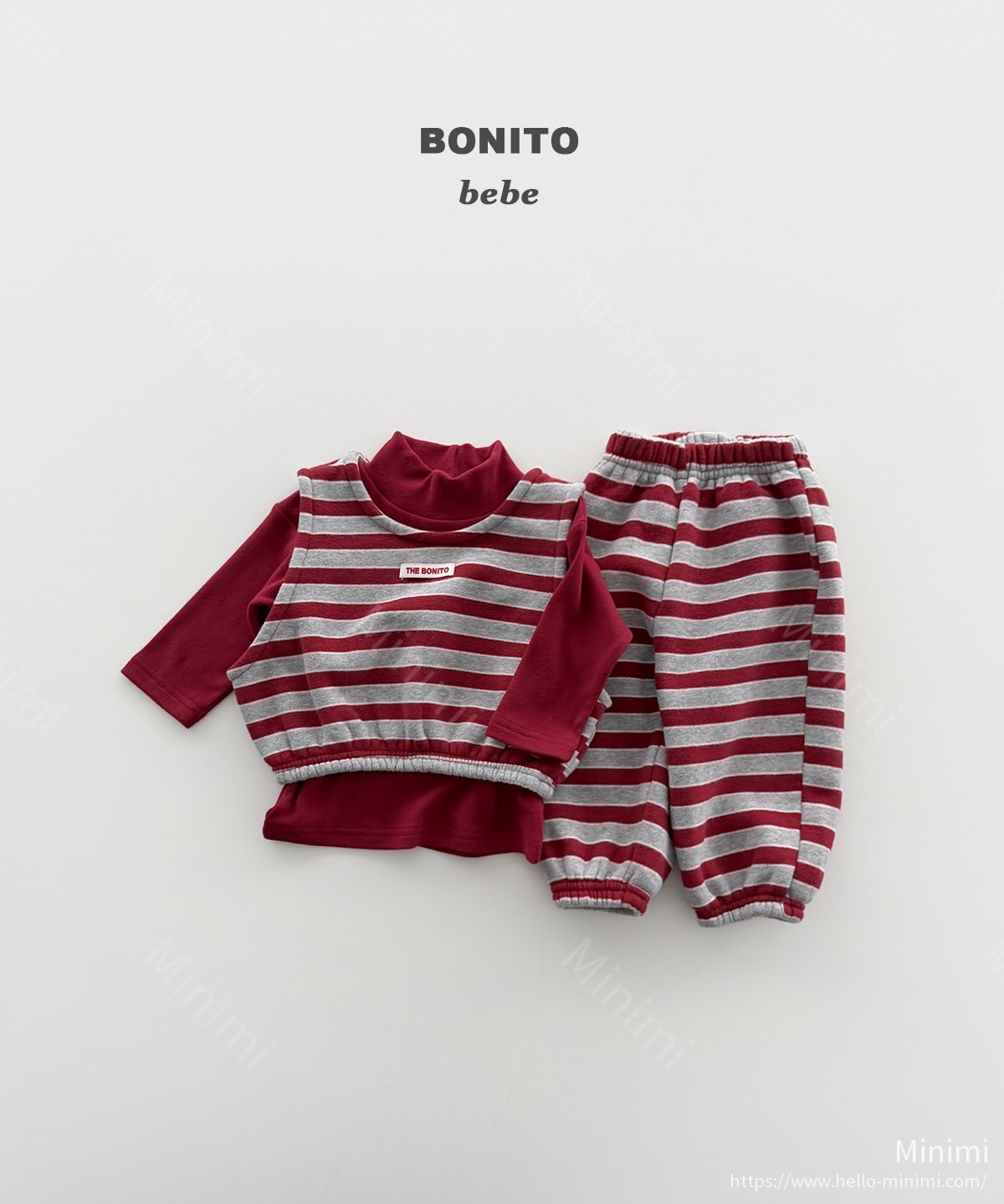 BONITO Stripe Vest Set 細節圖 11