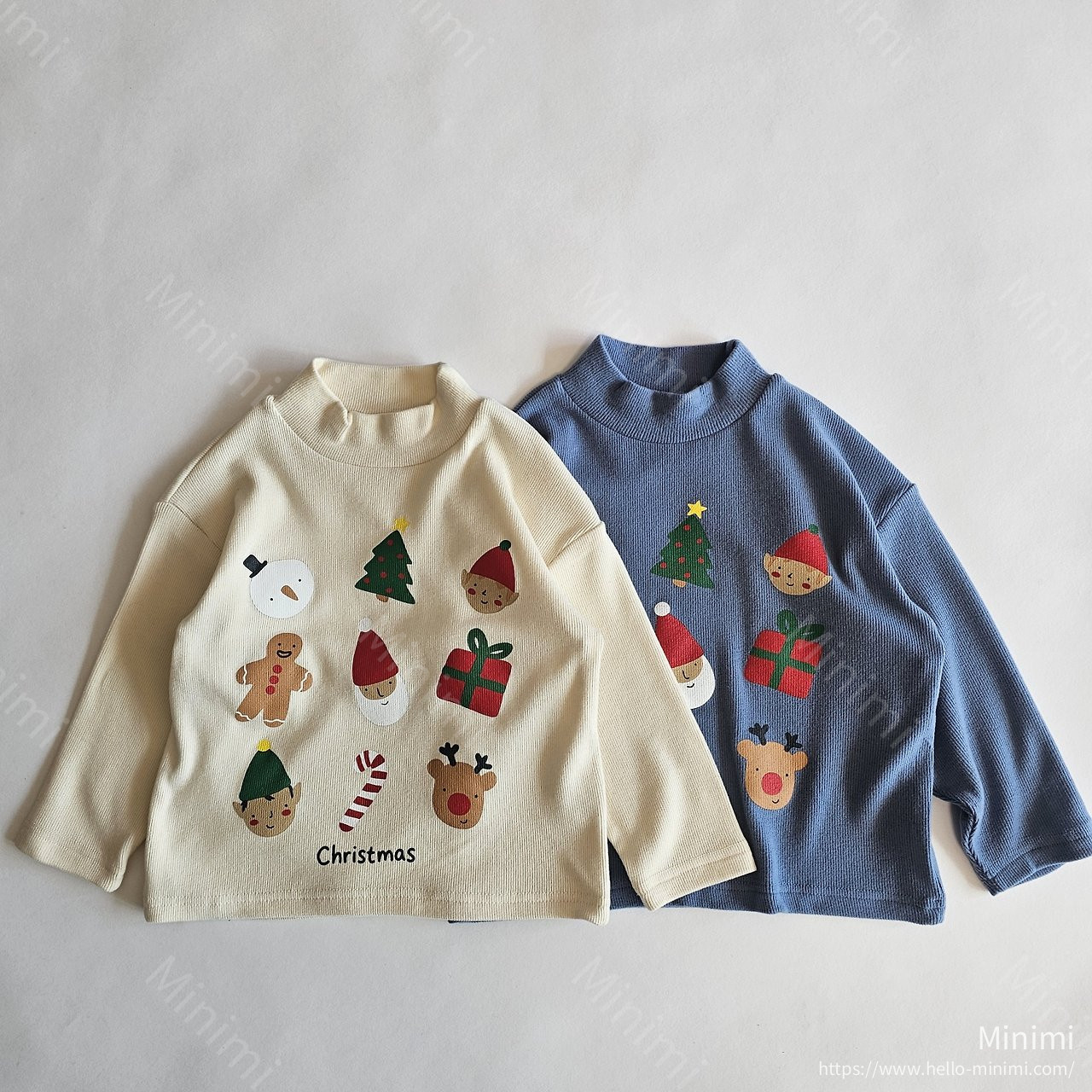 1st BLUE Christmas Half Turtleneck 細節圖 1