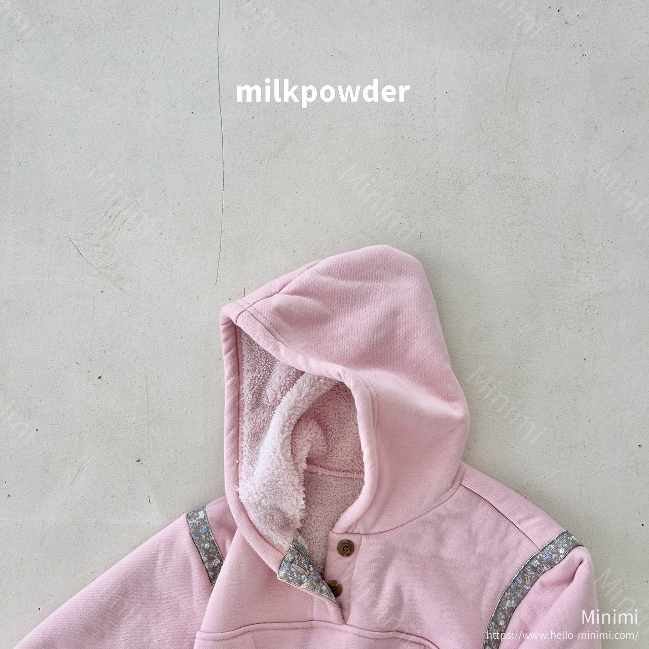 milkpowder Melona Hoodie 細節圖 8