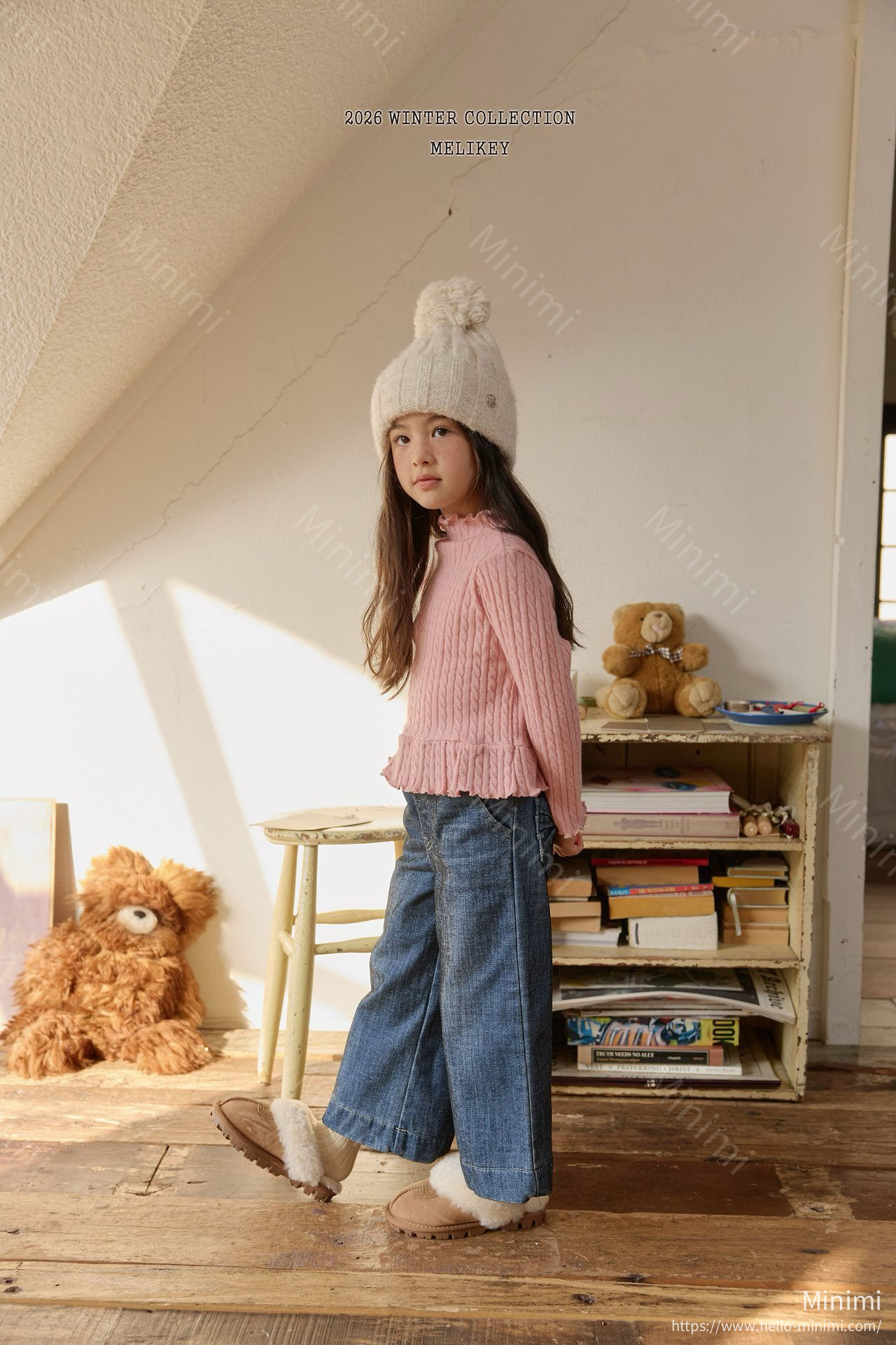 Melikey Cable Knit Frill Tee 細節圖 5