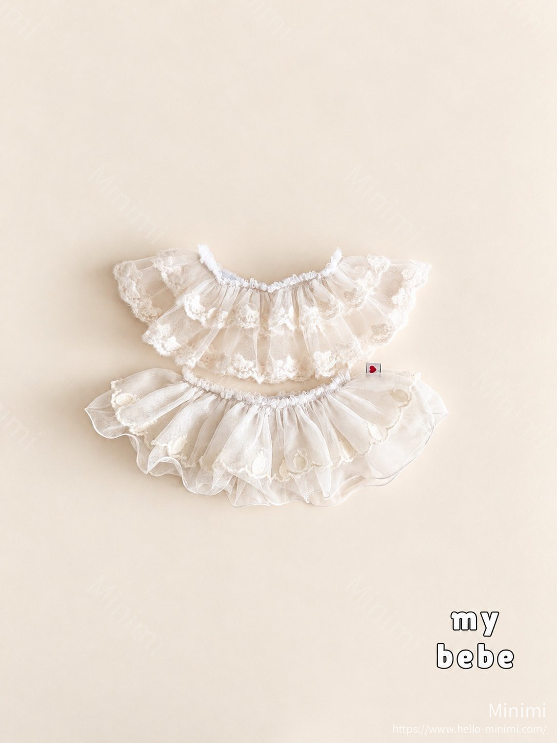my_bébé Shasha Layered Skirt 細節圖 1