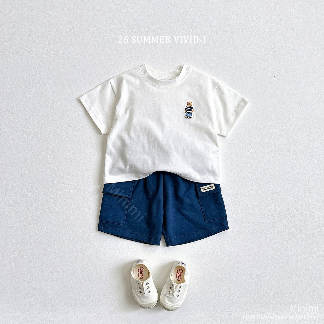 VIVID-I Bear Embroidery T-Shirt 細節圖 13