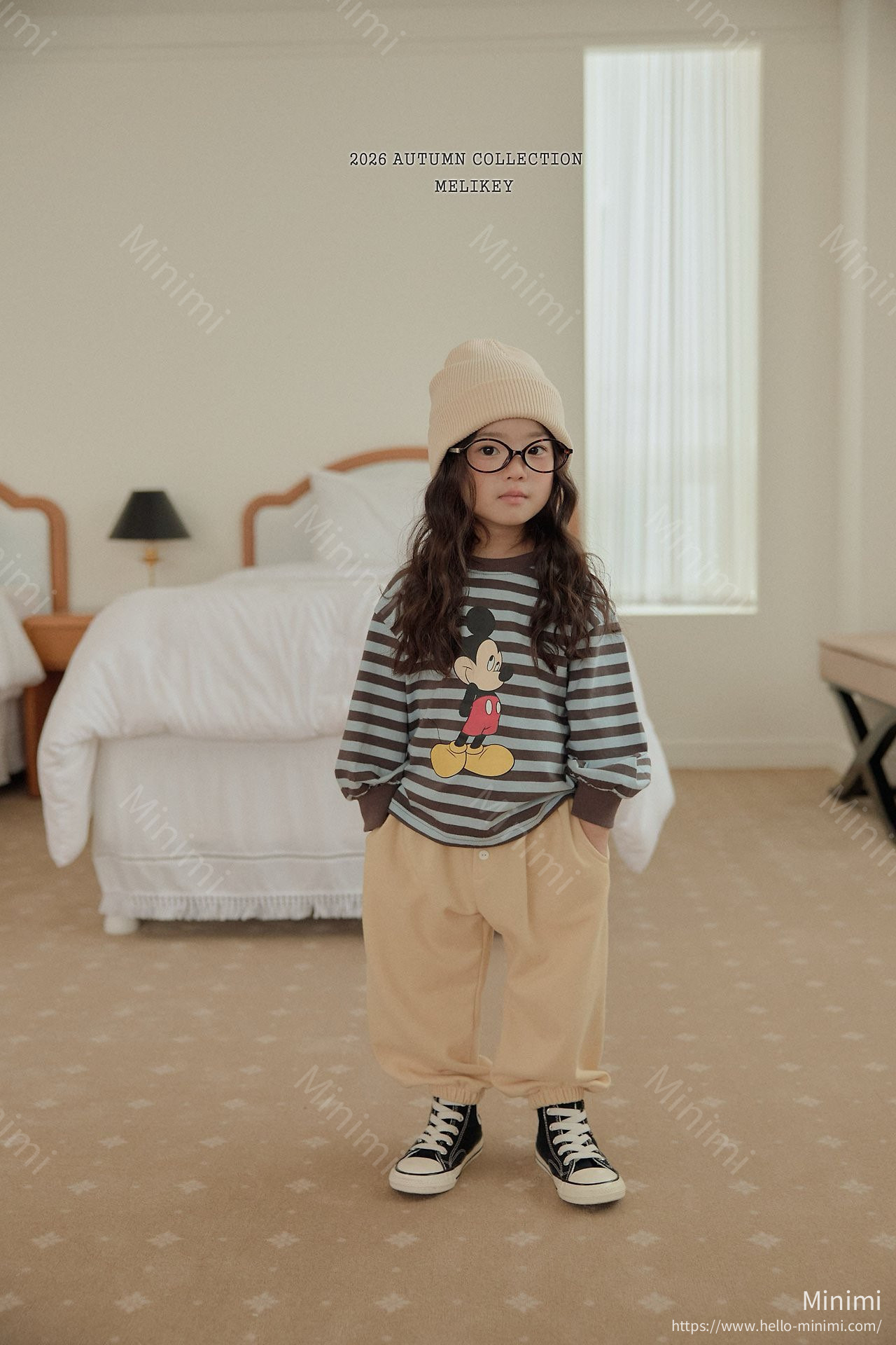 Melikey Mickey Ribbed Hem T-shirt 細節圖 22