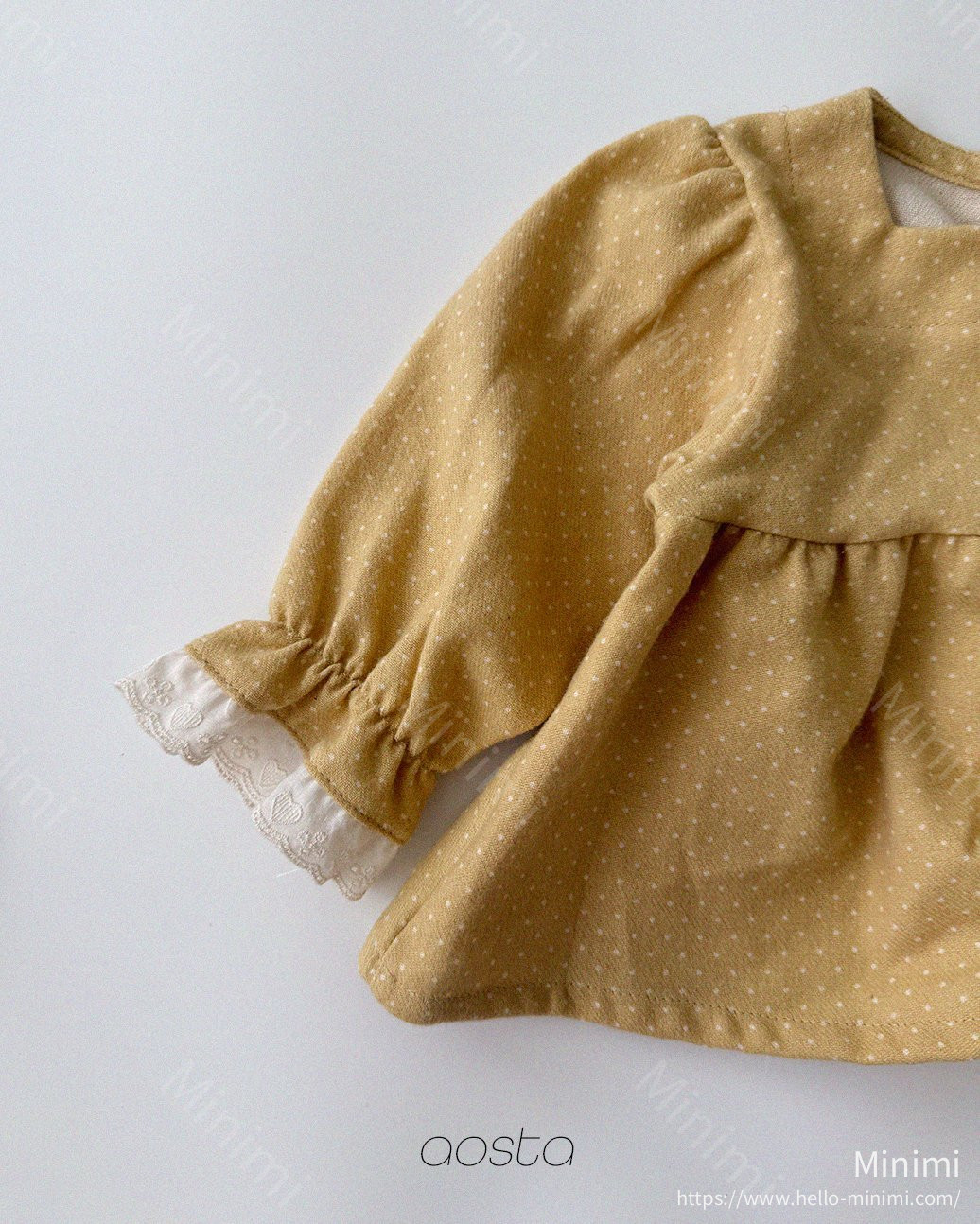 Aosta atelier Milk Dot Blouse 細節圖 14