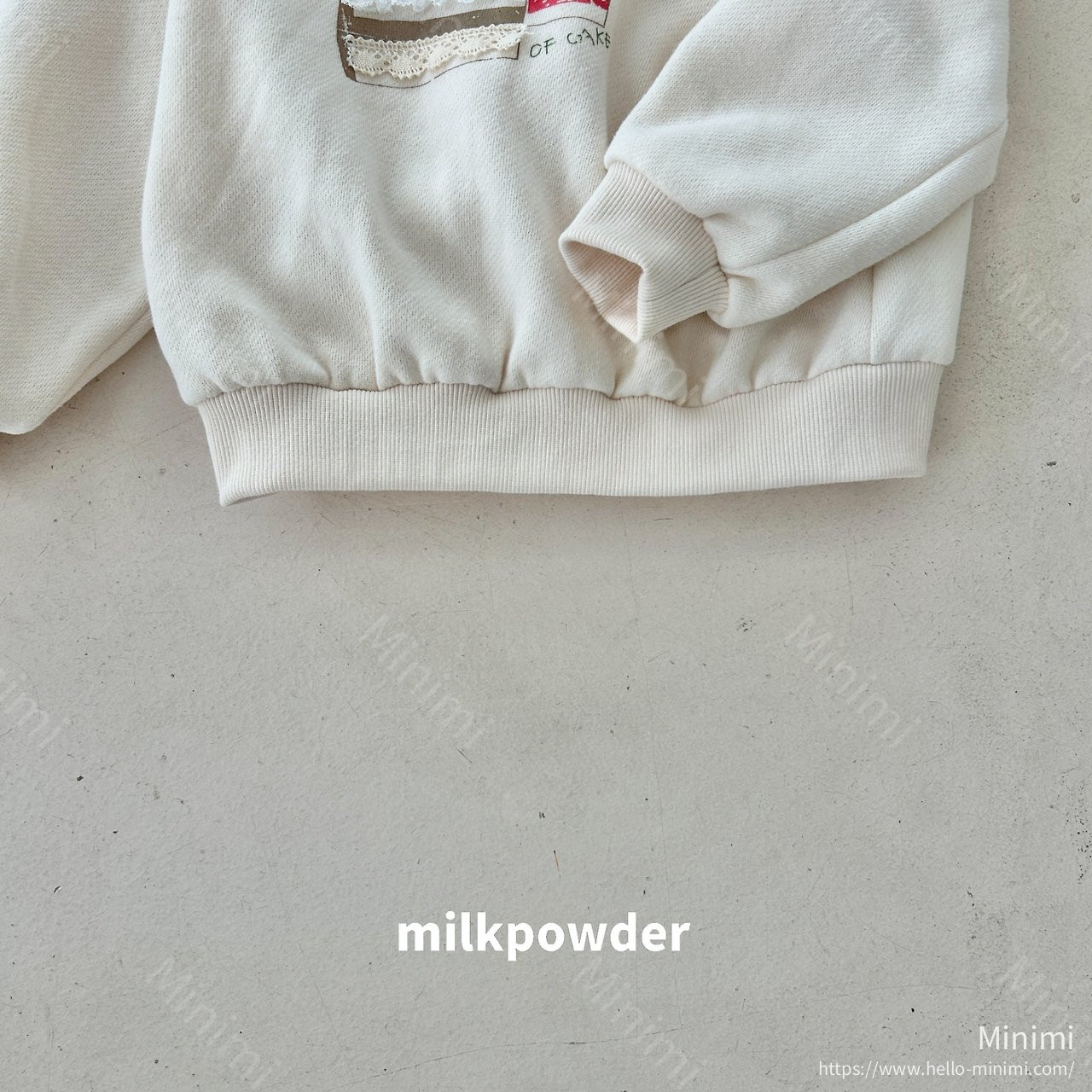 milkpowder Sweet Sweatshirt 細節圖 9