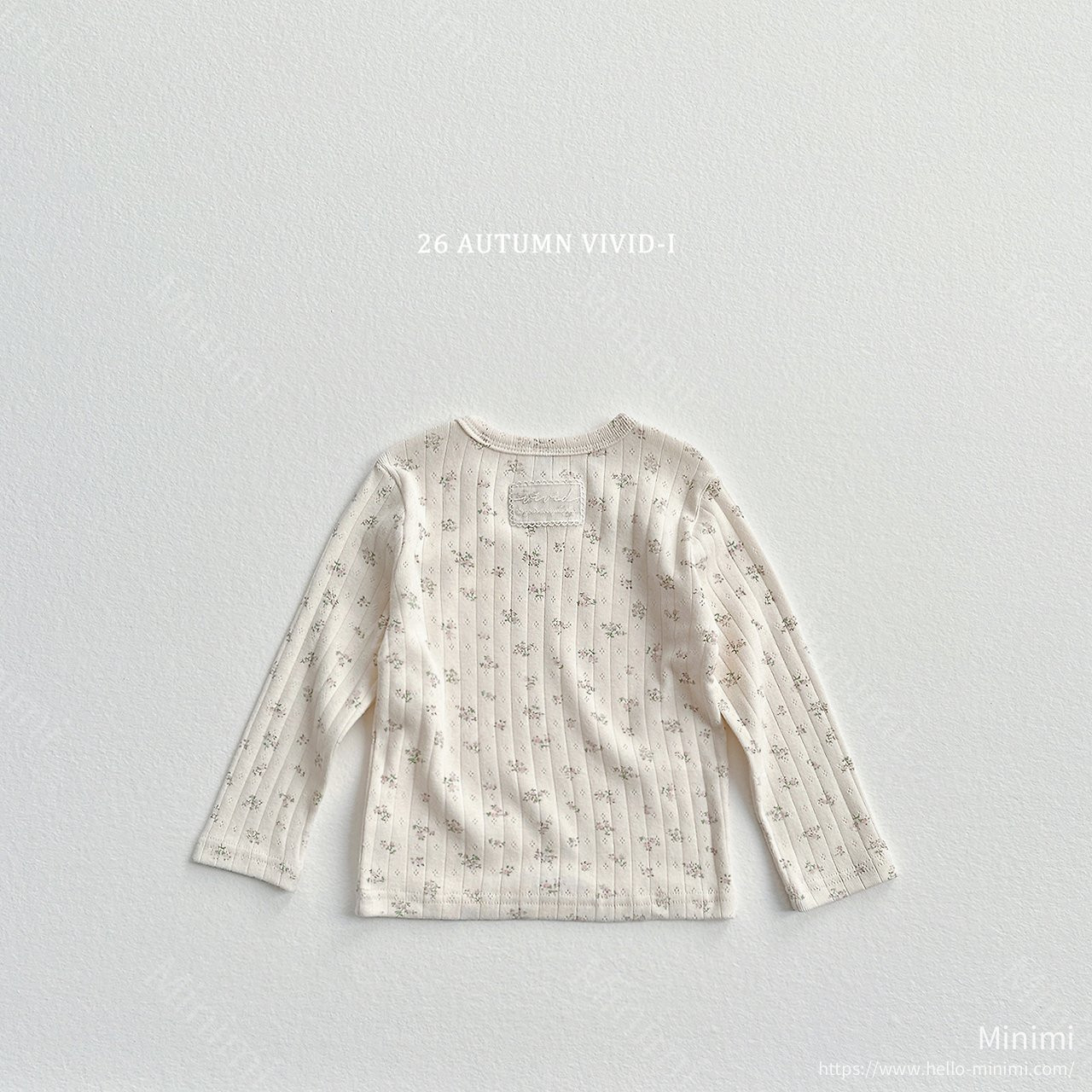 VIVID-I Lace Label Eyelet T-shirt 細節圖 2
