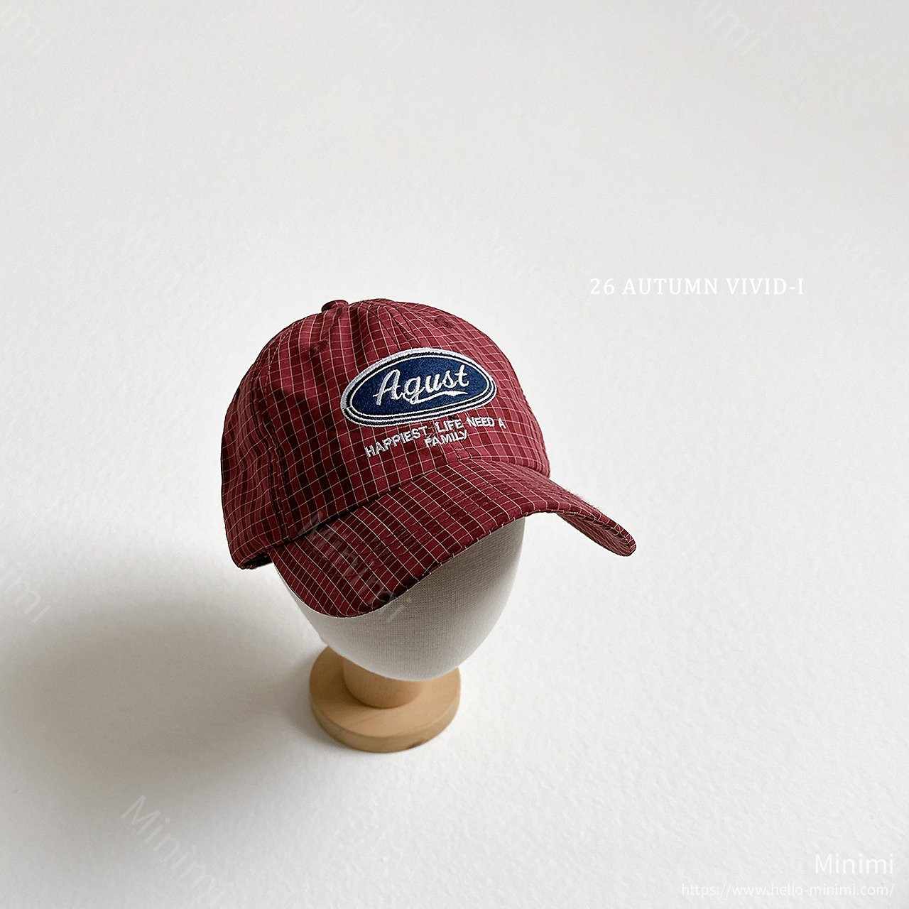 VIVID-I August Check Cap 細節圖 7