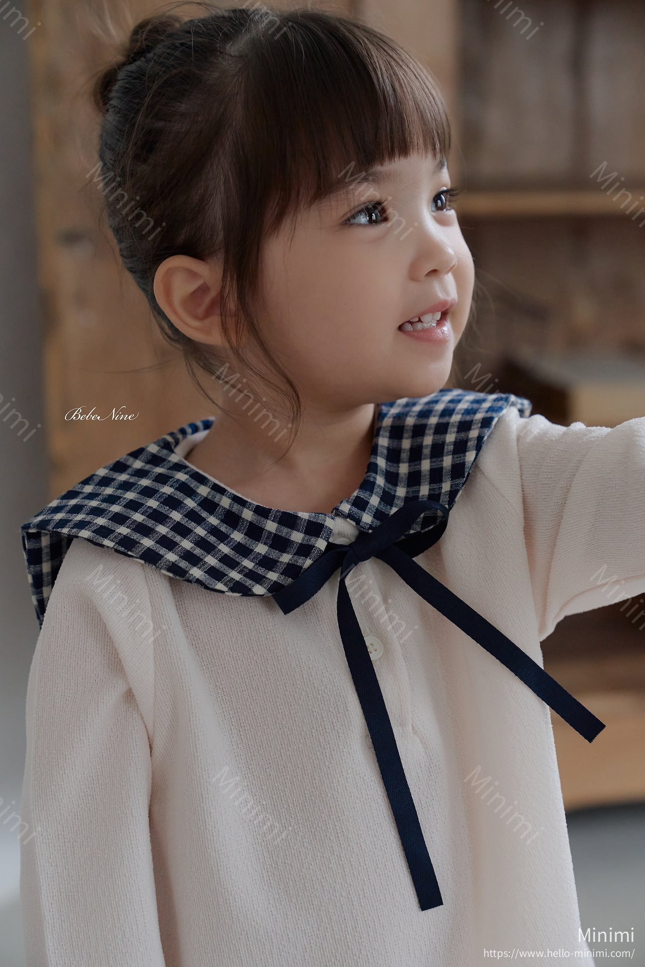 bebe nine Maison Check Dress 細節圖 4