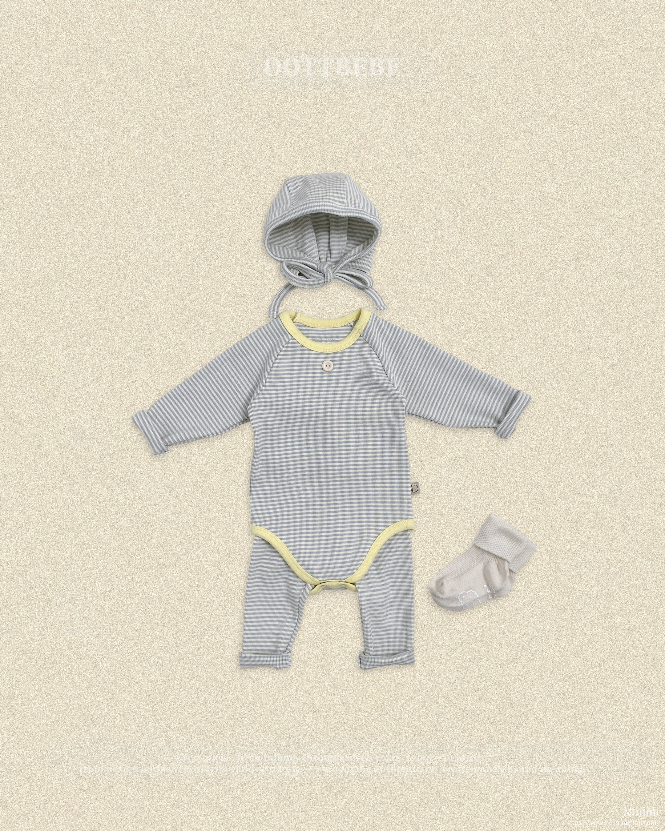 oott bebe Vanilla Latte Bonnet 細節圖 6