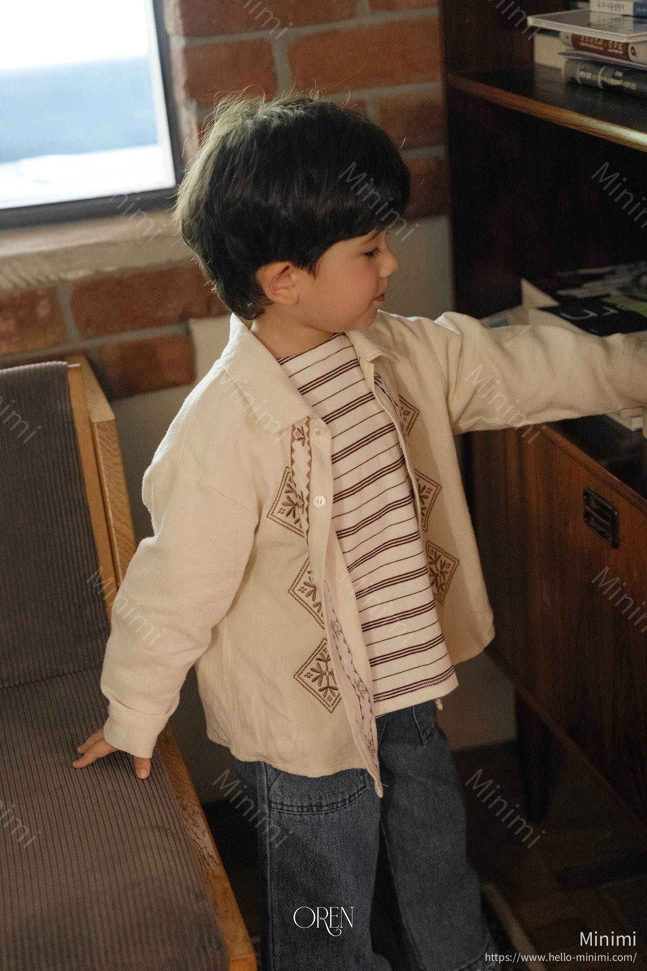 Oren Edwin Embroidered Shirt 細節圖 2