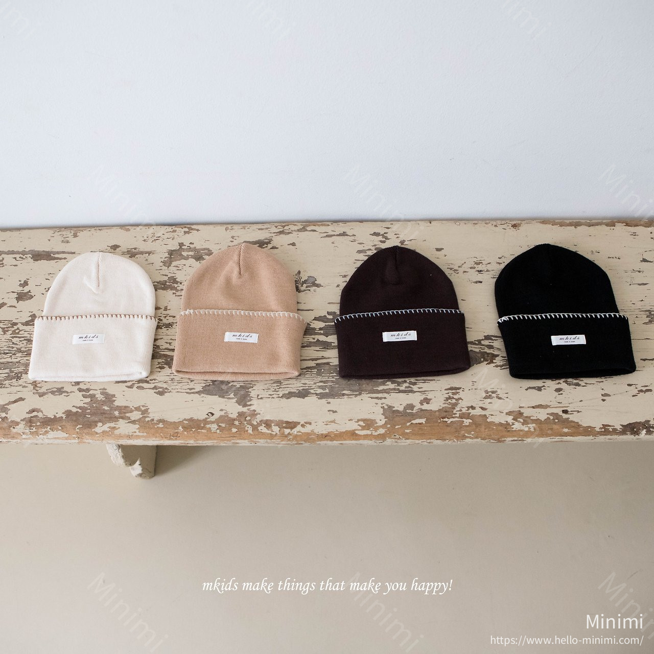 mkids Mellow Beanie - 韓國童裝代購主圖