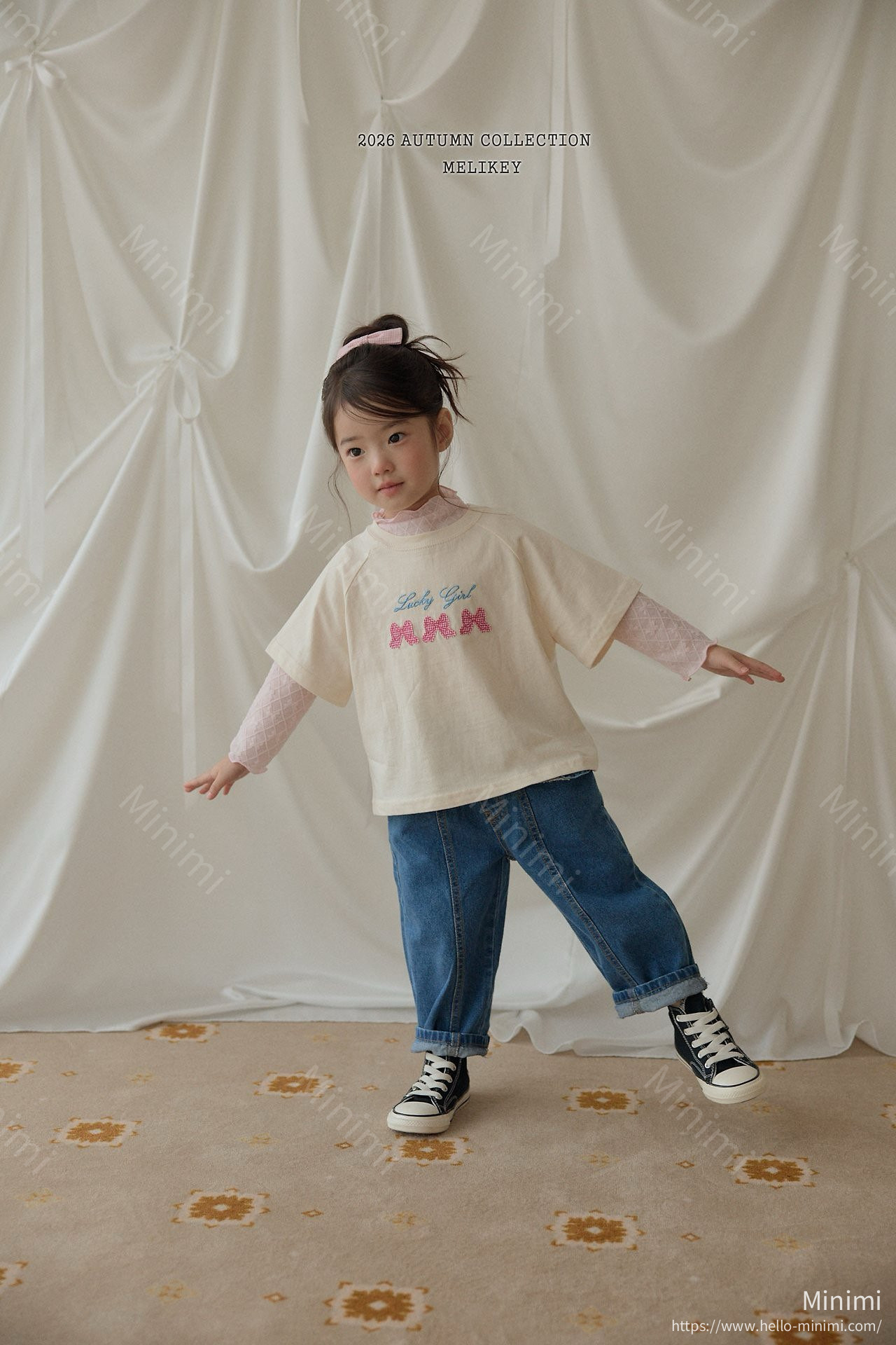 Melikey Frill Ribbon Mesh T-shirt 細節圖 28