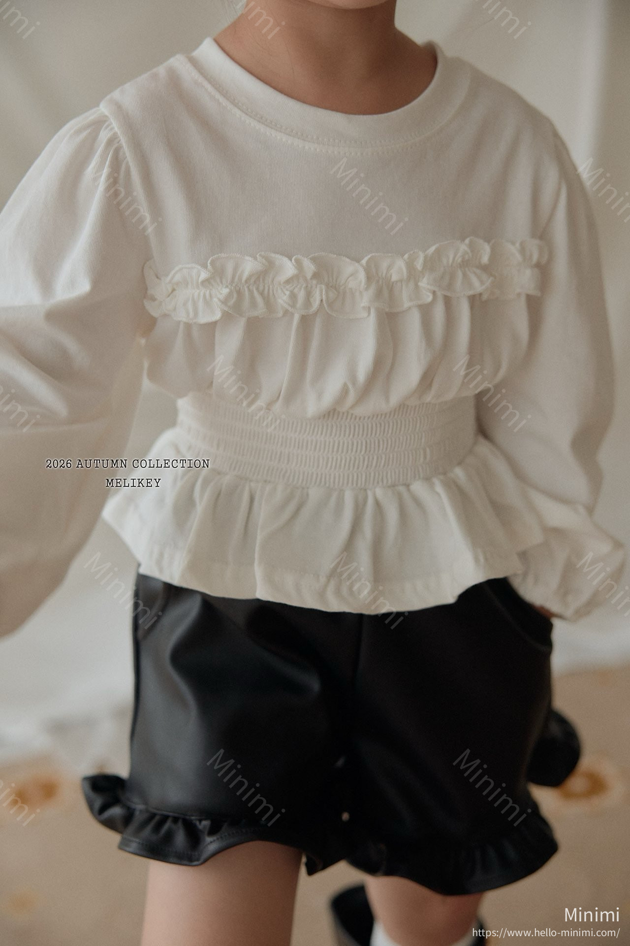 Melikey Smock Frill T-shirt 細節圖 16