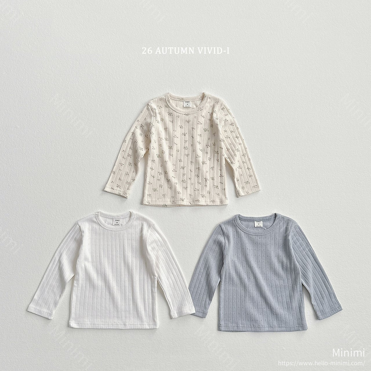 VIVID-I Lace Label Eyelet T-shirt 細節圖 1