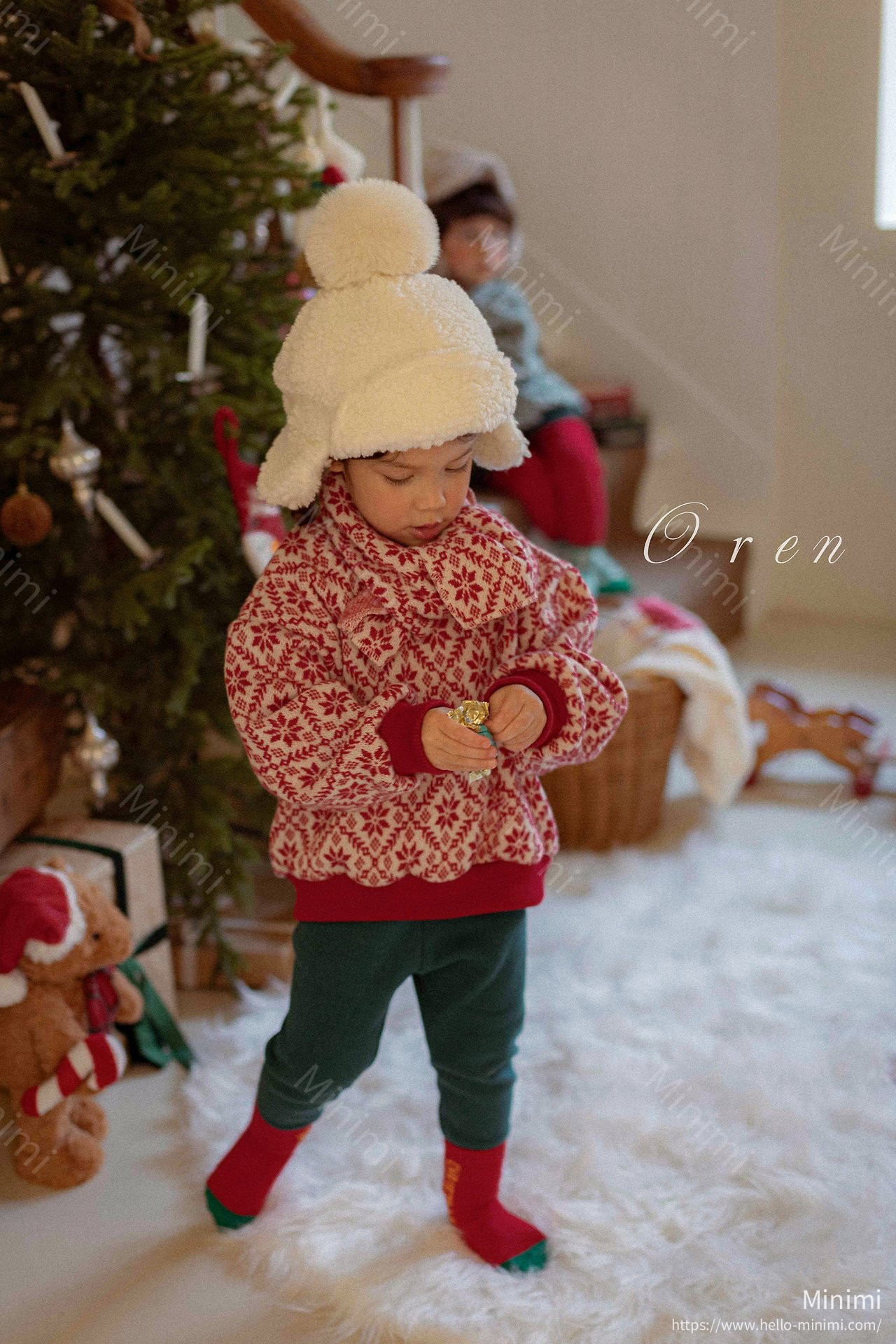 Oren Snowflake Knit Sweatshirt 細節圖 1