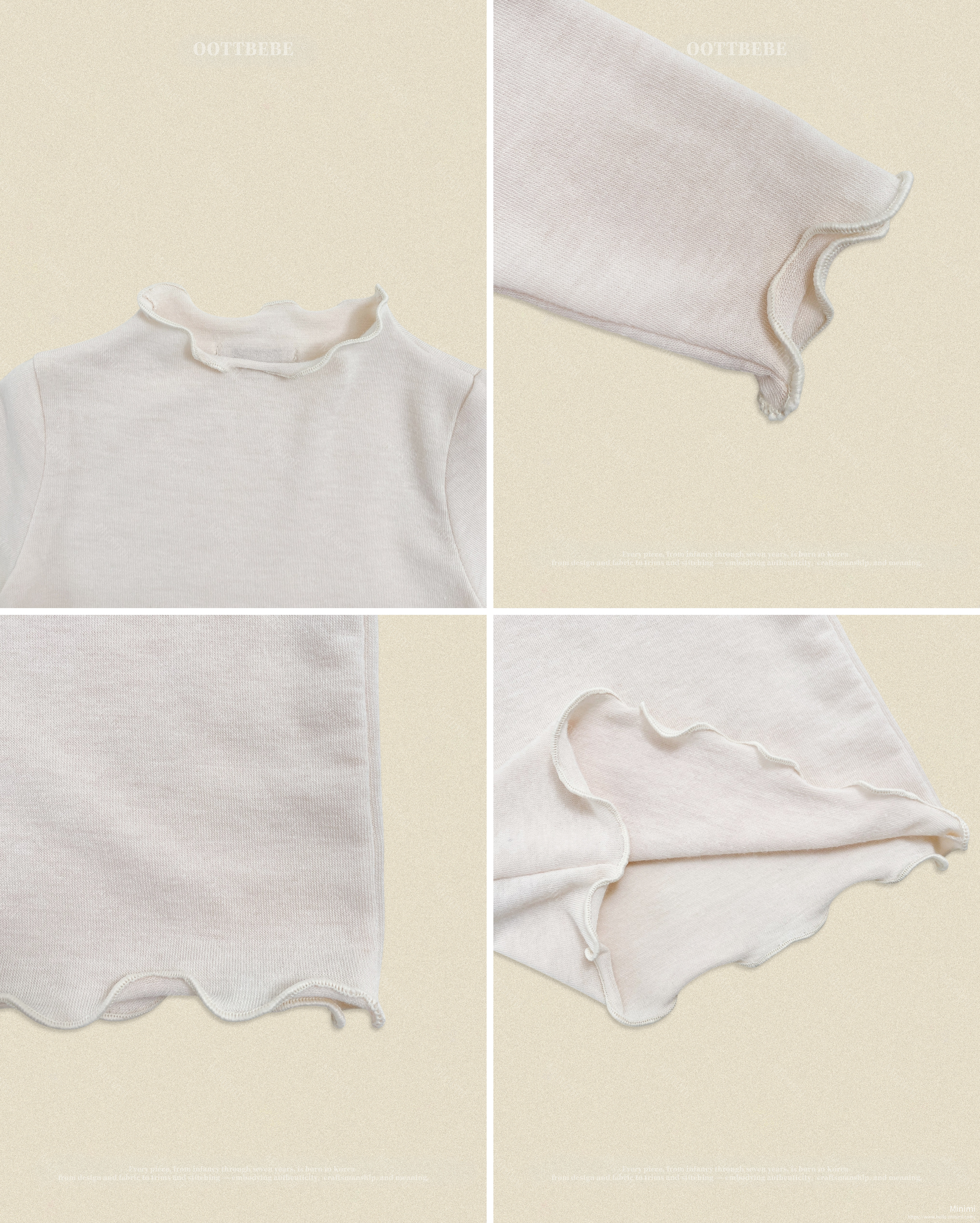 oott bebe Pastel Ruffle T-shirt 細節圖 9