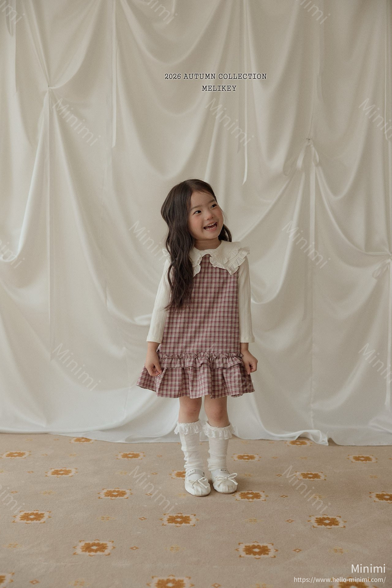 Melikey Check Frill Dress 細節圖 22