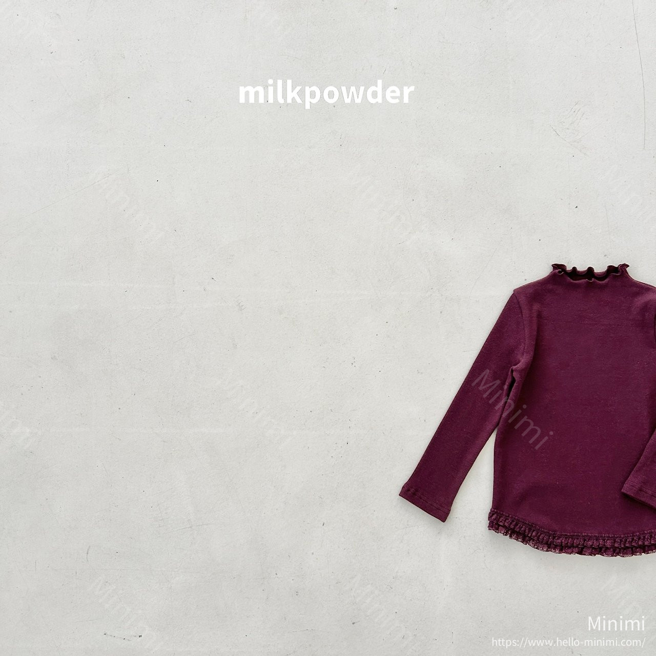 milkpowder Charlotte Tee 細節圖 13
