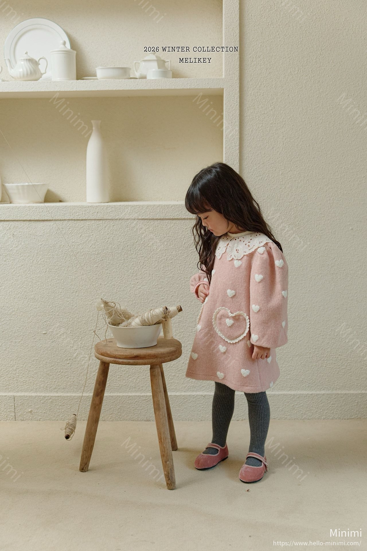 Melikey Two Heart Dress 細節圖 13