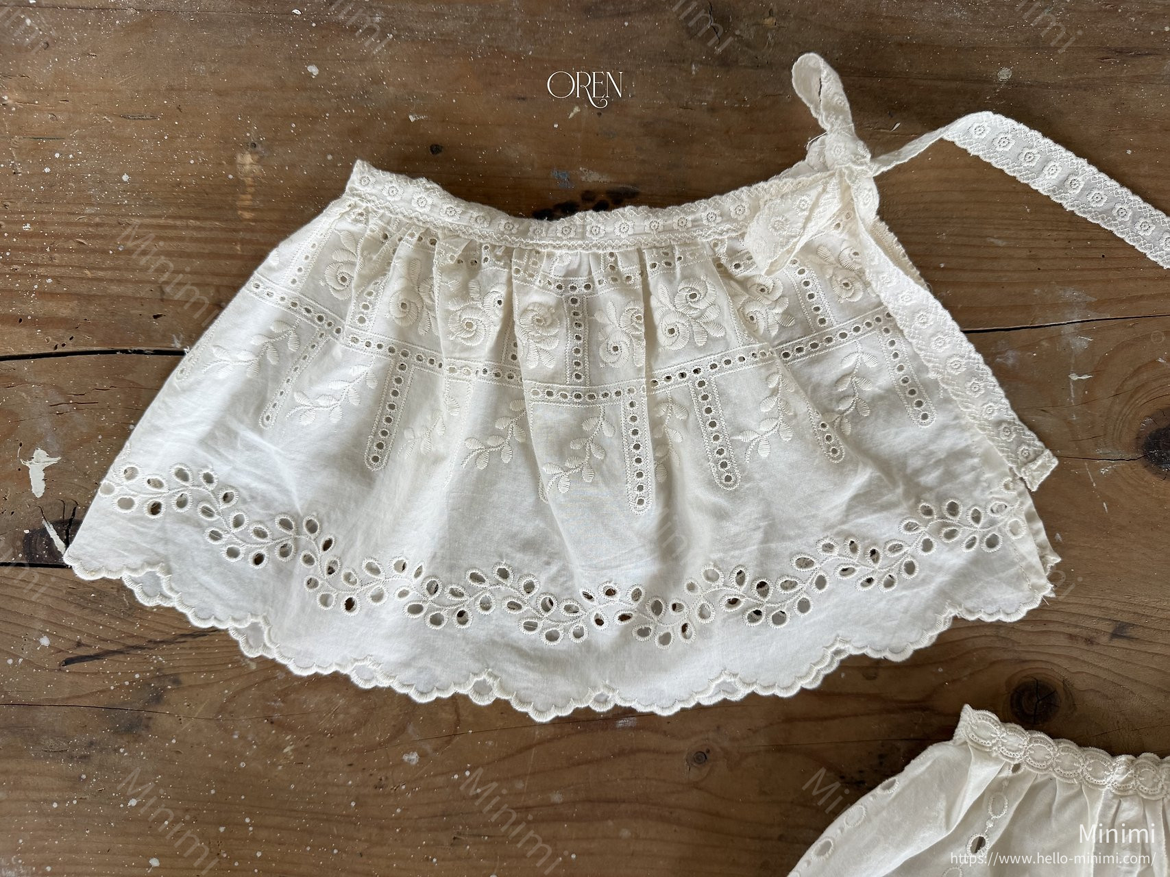 Oren Olive + Garden Lace Apron 細節圖 31