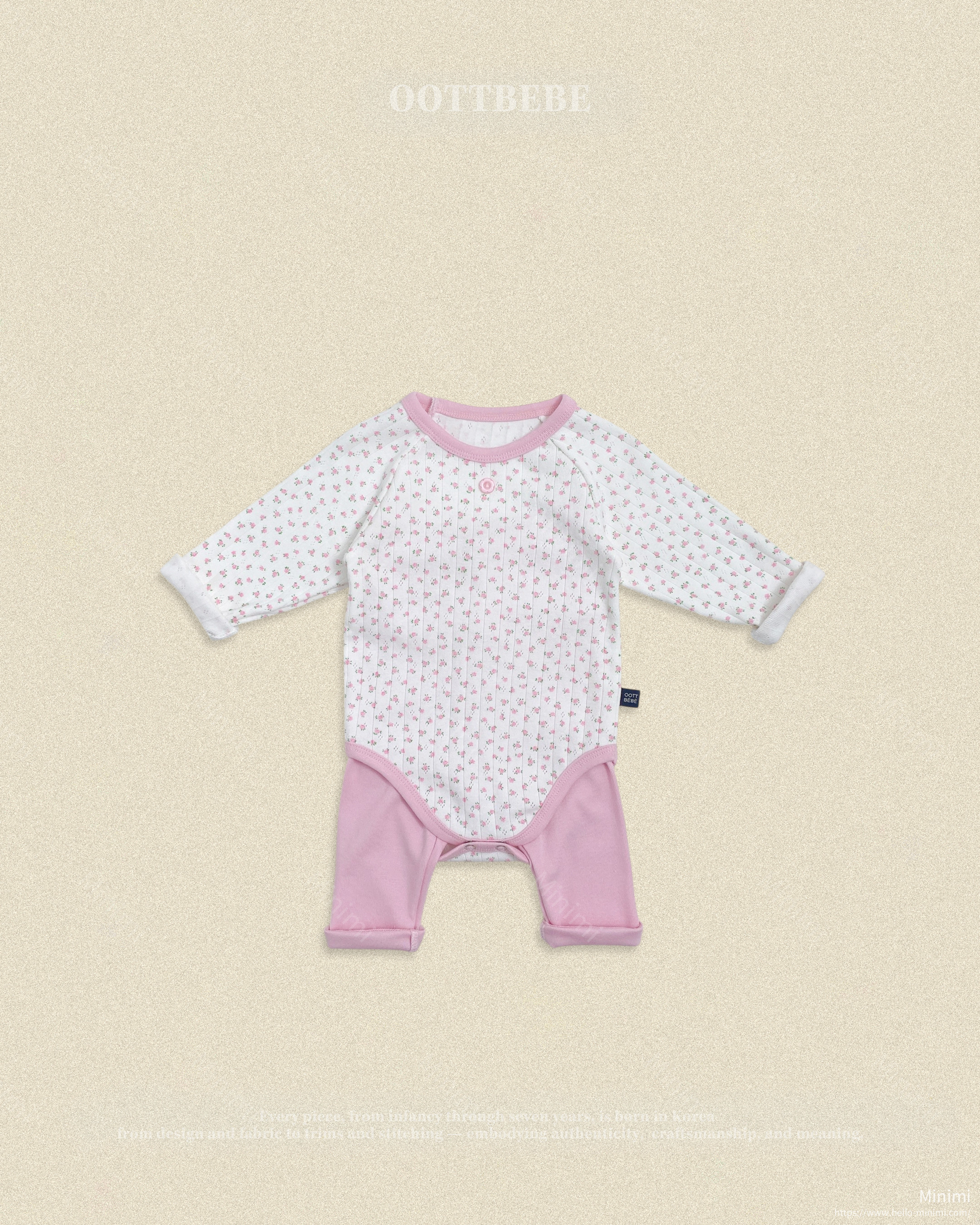 oott bebe Coco Flower Bodysuit 細節圖 3