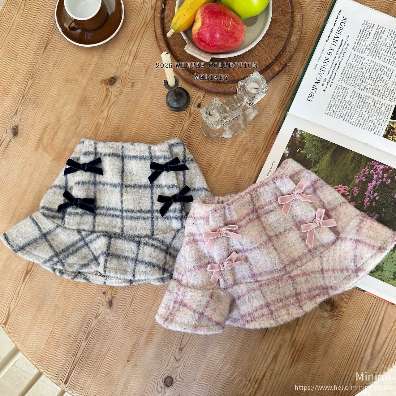 Melikey Check Ribbon Frill Skirt 細節圖 46