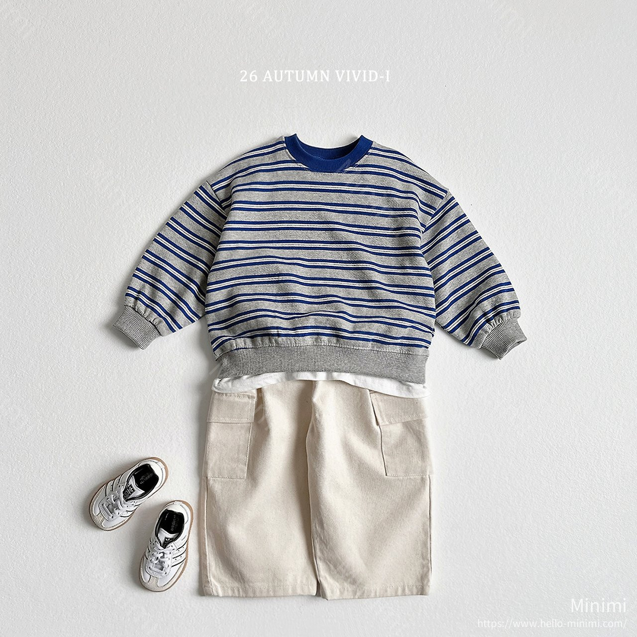 VIVID-I Multi Color Block Stripe Sweatshirt 細節圖 11