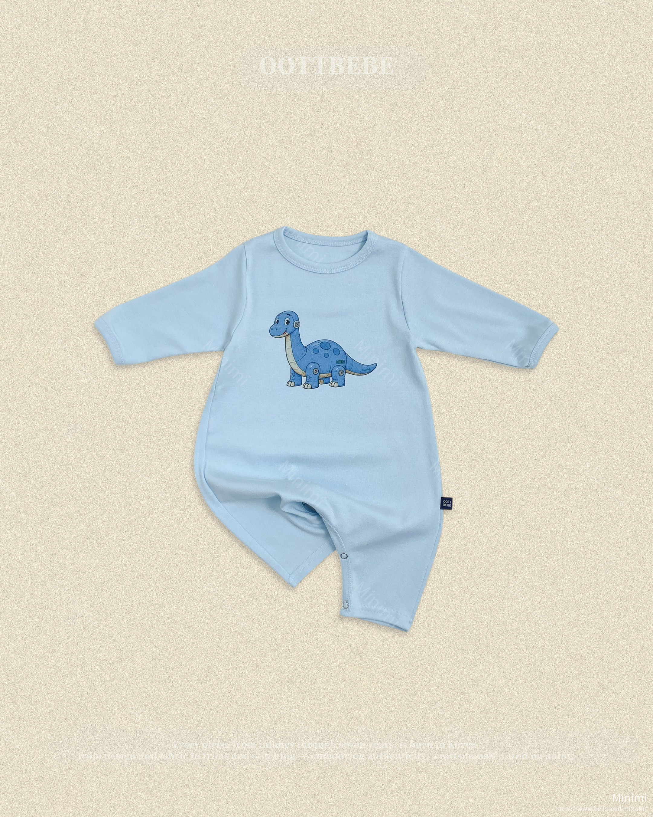 oott bebe Robot Dinosaur Full Bodysuit 細節圖 10