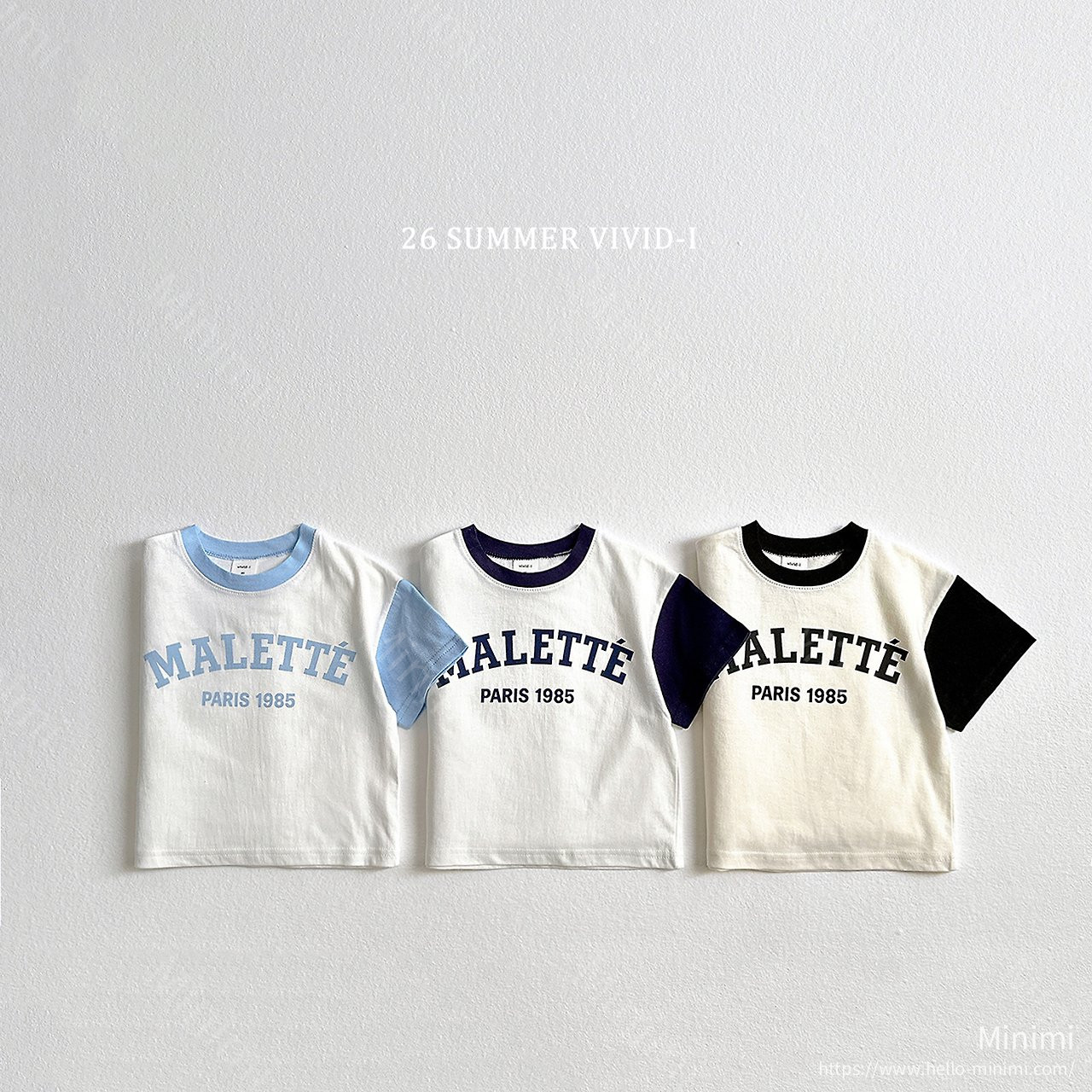 VIVID-I Marie Bound T-Shirt - 韓國童裝代購主圖