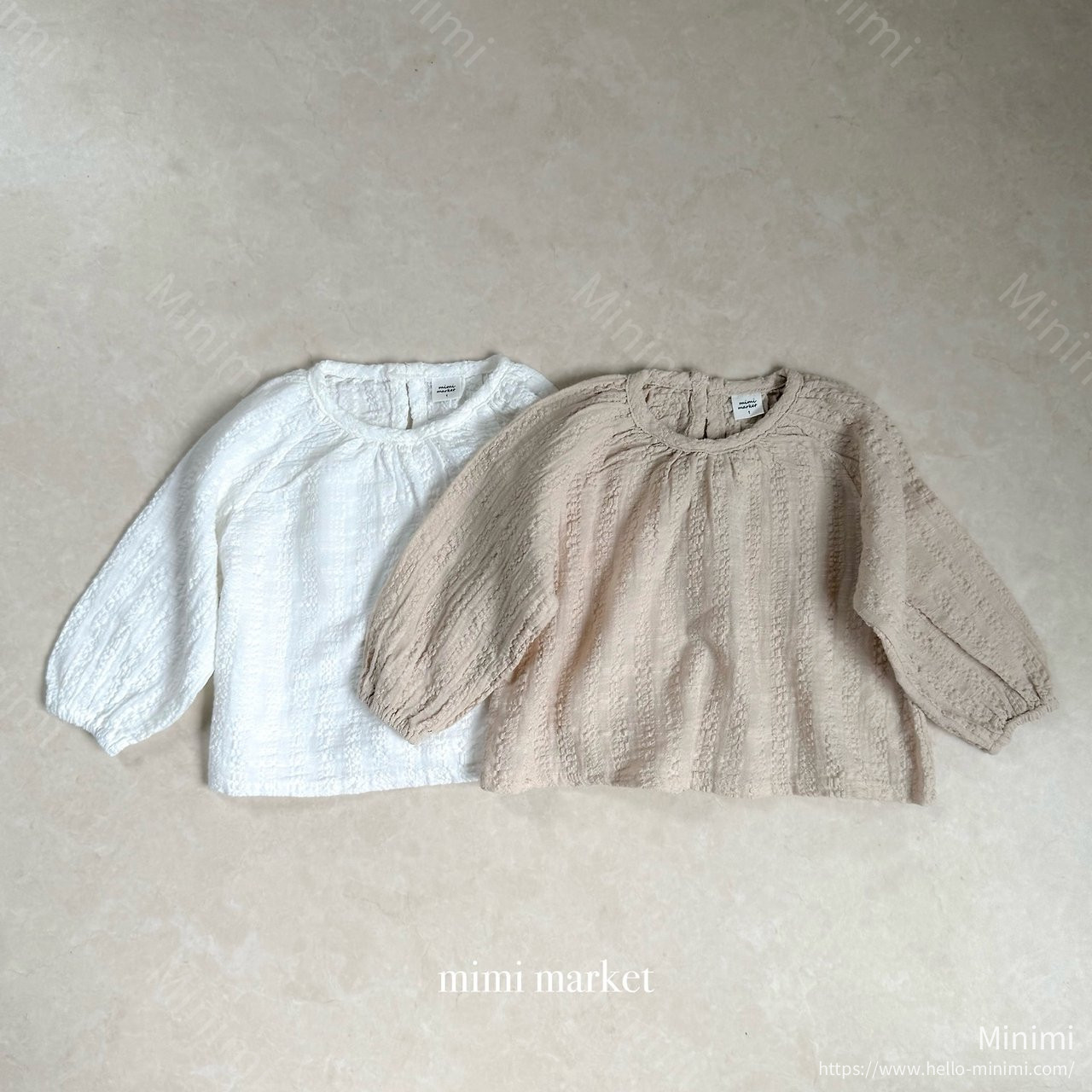 mimi-market Raglan Blouse - 韓國童裝代購主圖