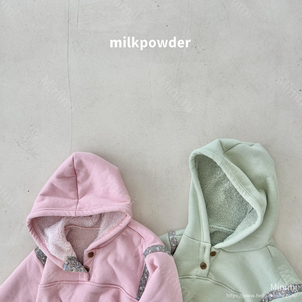 milkpowder Melona Hoodie 細節圖 3