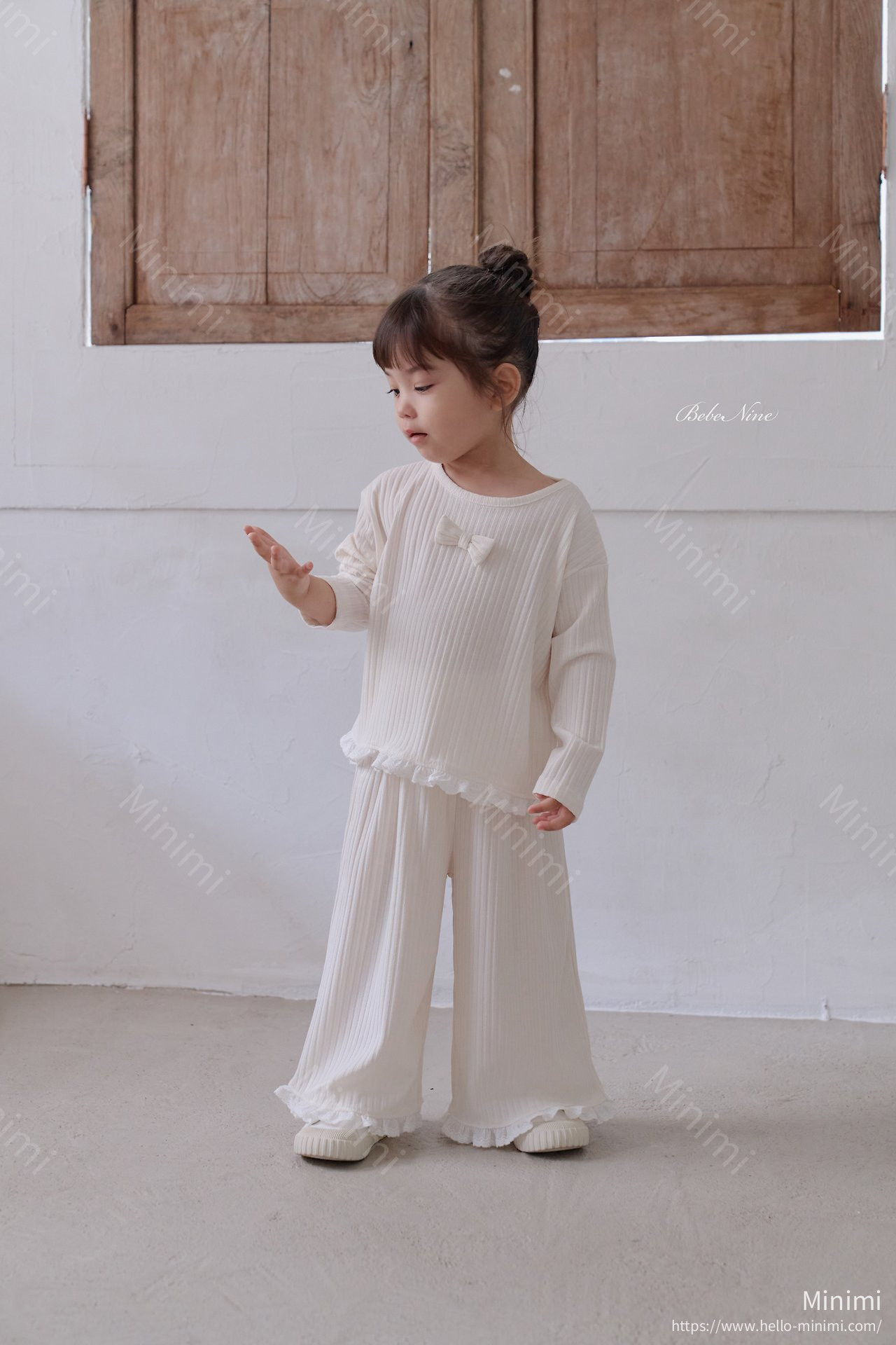 bebe nine Lily Frill Set 細節圖 9
