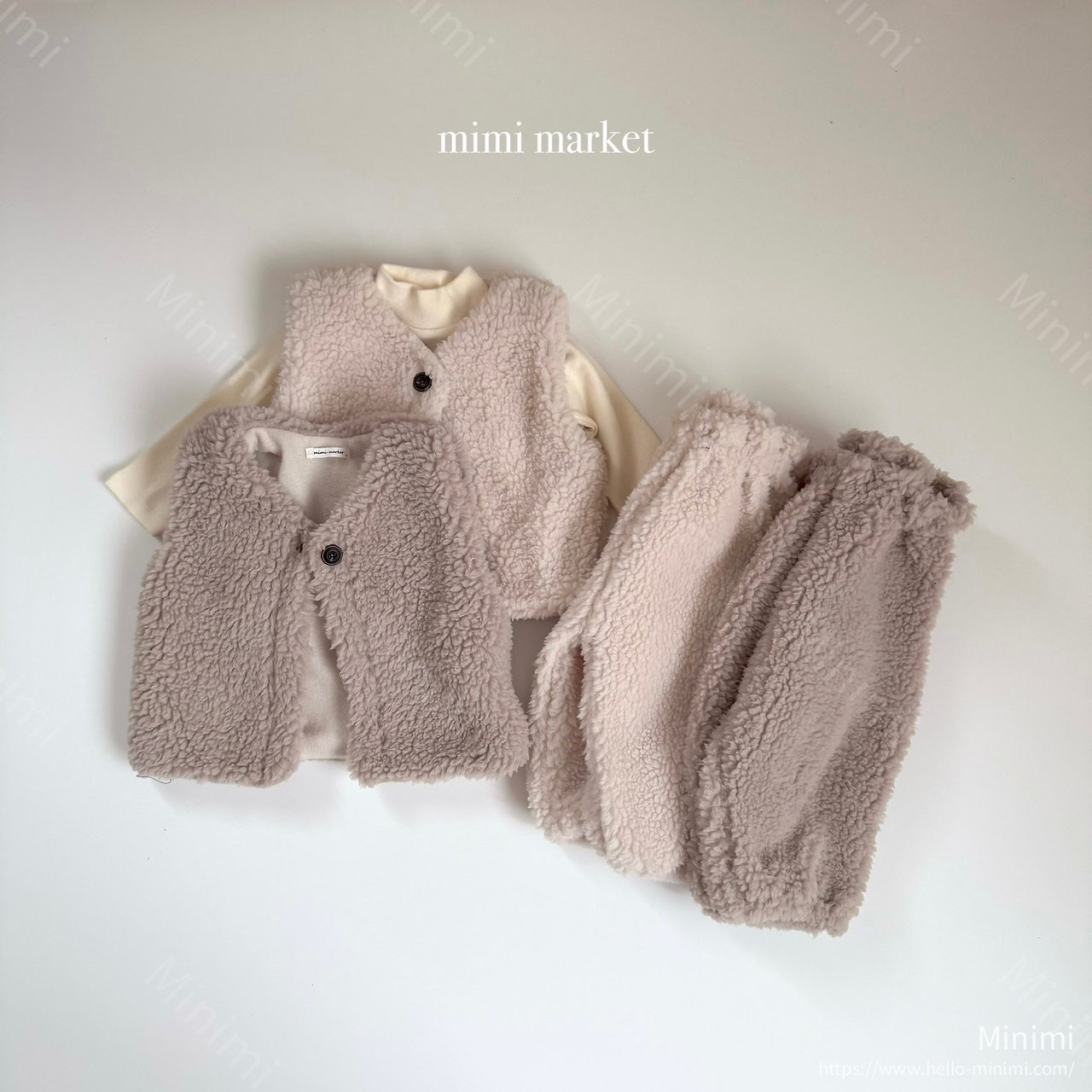 mimi-market Poodle Vest 細節圖 8