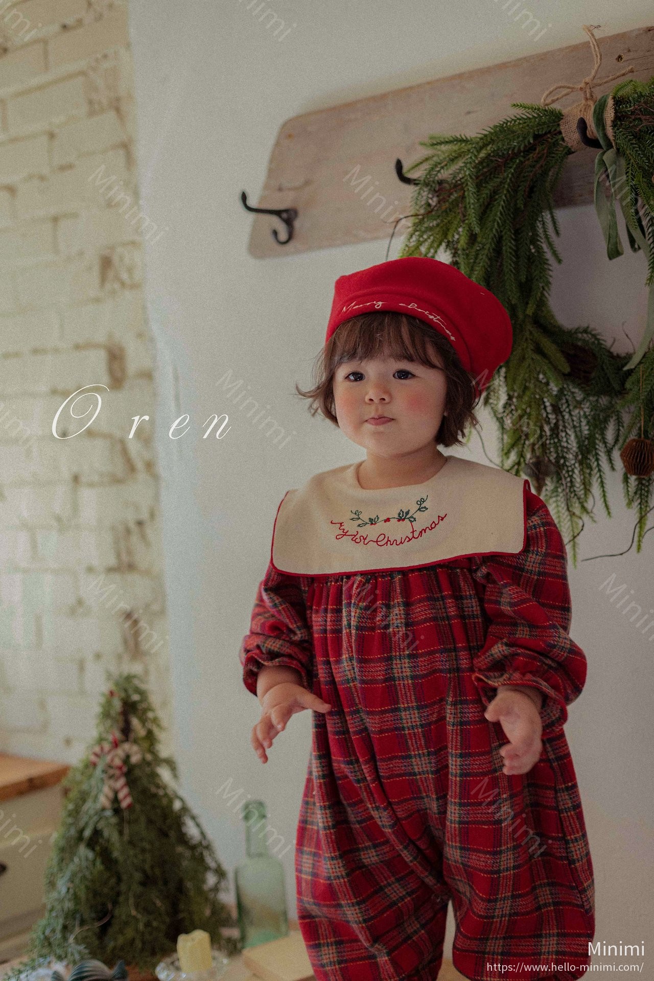 Oren Eve Check Overall Pants 細節圖 9
