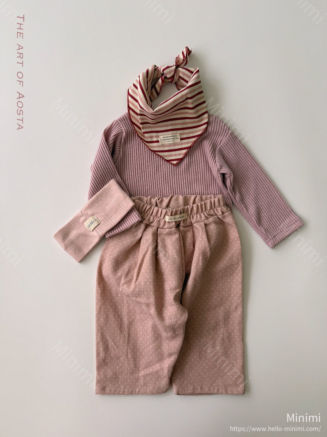 Aosta atelier Crayon Scarf 細節圖 9
