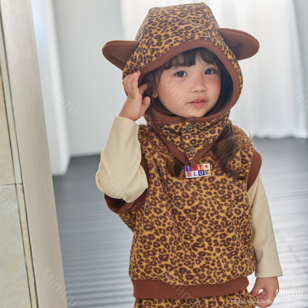 1st BLUE King Leopard Vest 細節圖 3
