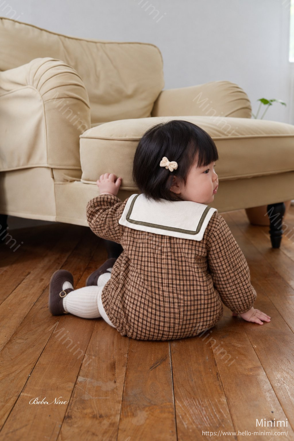 bebe nine Ribbon Sailor Romper 細節圖 17