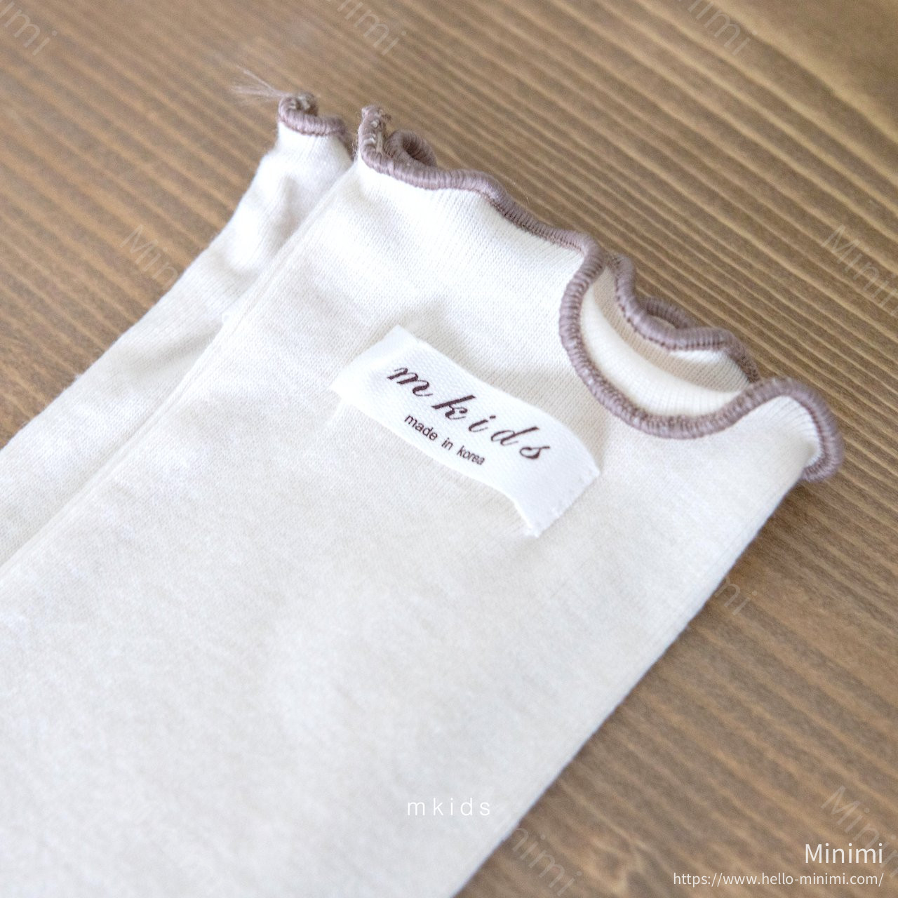 mkids Bagel Knee Socks 細節圖 12