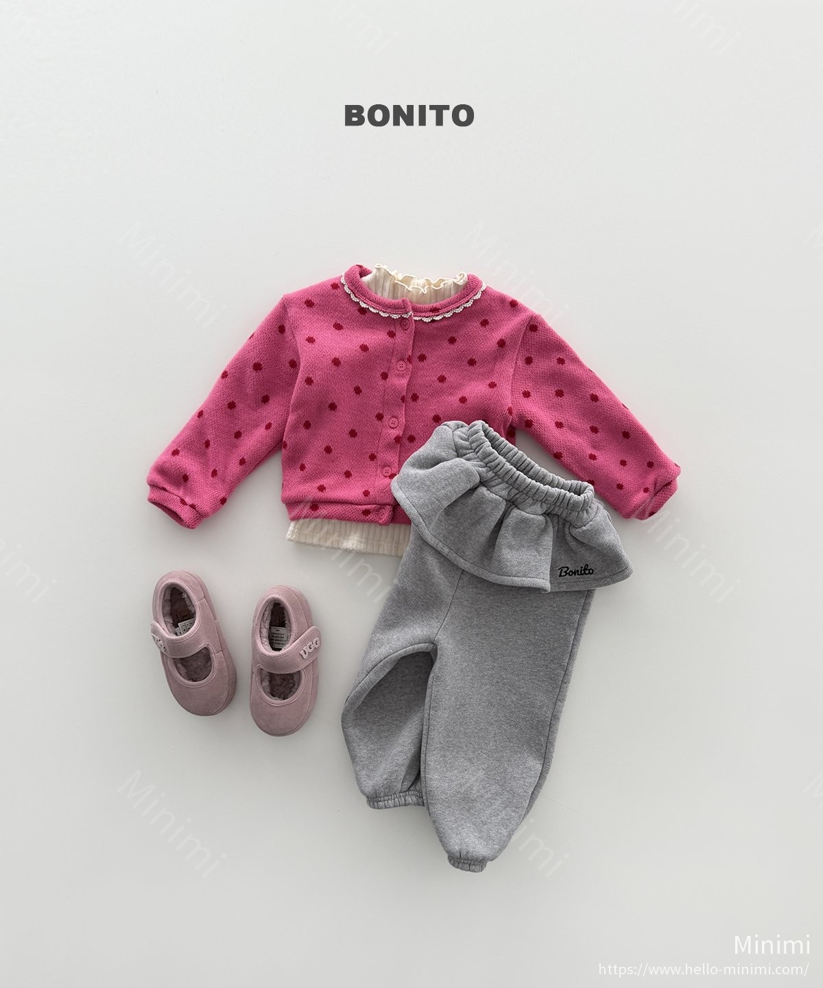 BONITO Frill Embroidery Jogger Pants 細節圖 5