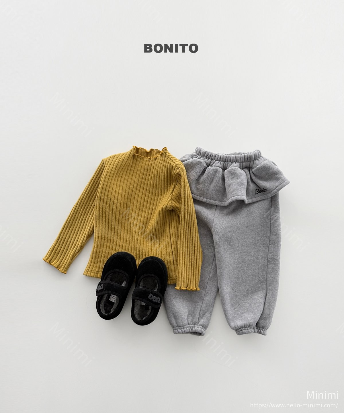 BONITO Wide Rib Turtleneck Tee 細節圖 18