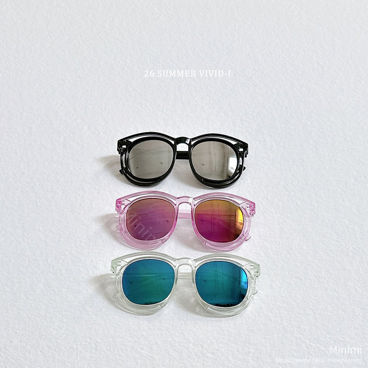 VIVID-I Clear Line Sunglasses - 韓國童裝代購主圖
