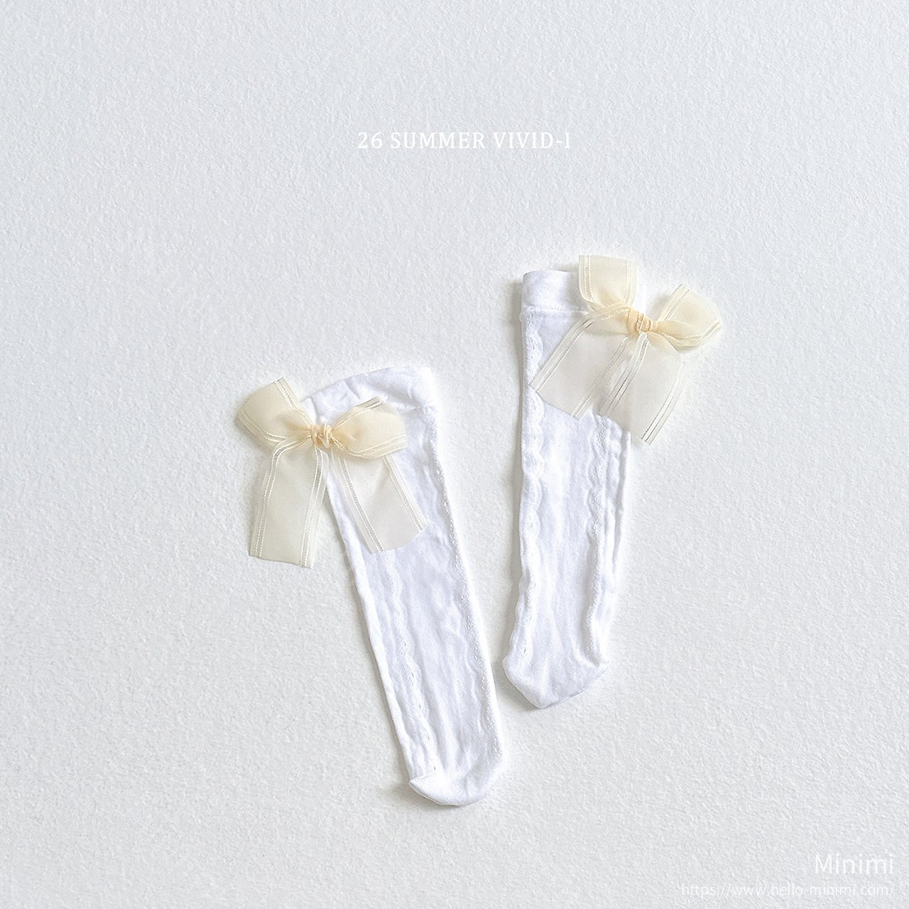 VIVID-I Lace Ribbon Socks 細節圖 5