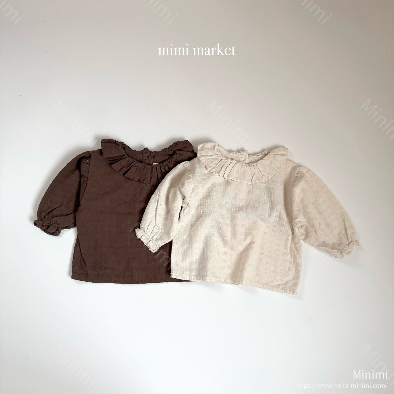 mimi-market Sia Collar Blouse 韓國童裝現貨