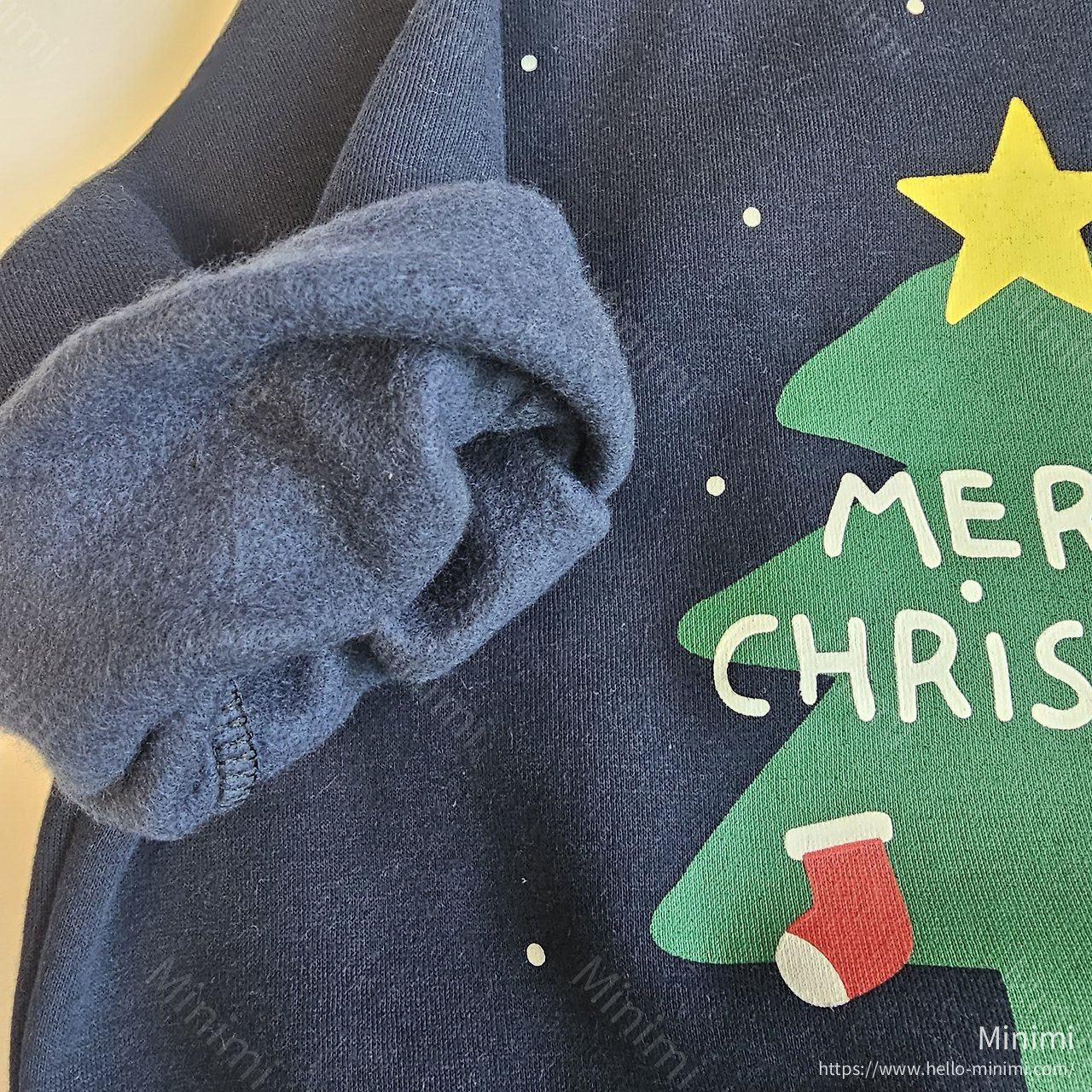 1st BLUE Christmas Tree Sweatshirt 細節圖 2
