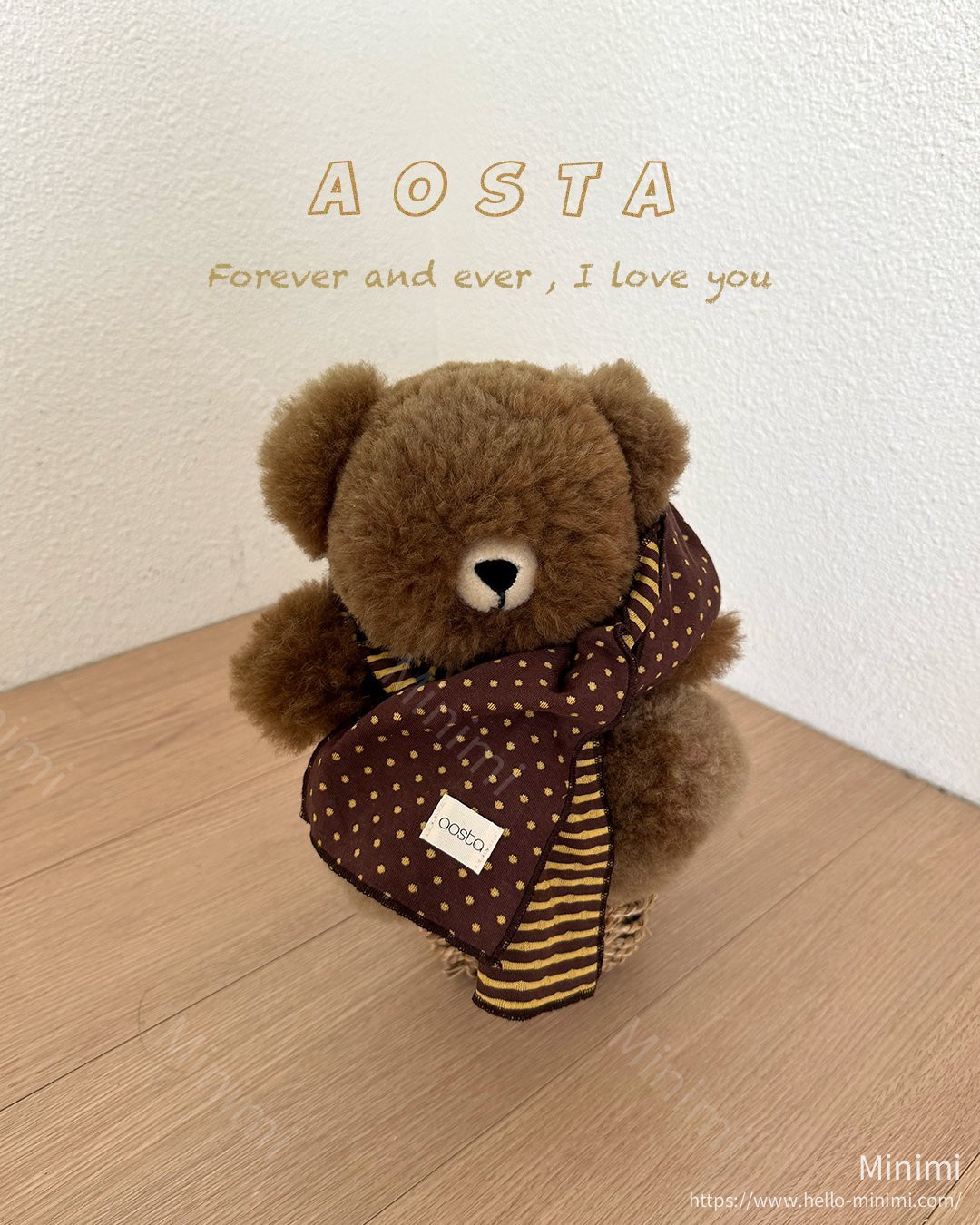 Aosta atelier Choco Chip Muffler 細節圖 3