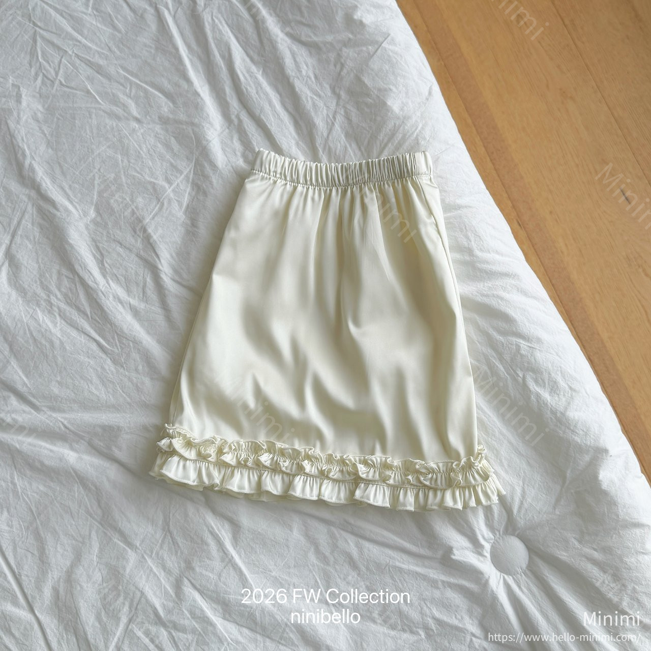 ninibello Miko Satin Skirt 細節圖 5