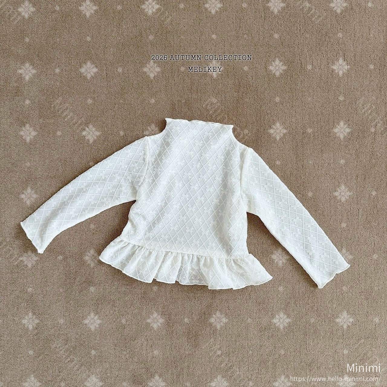 Melikey Frill Ribbon Mesh T-shirt 細節圖 11