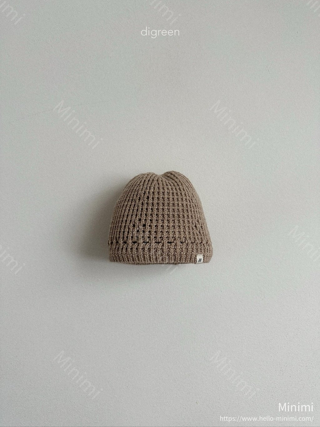 digreen Eyelet Beanie 細節圖 3